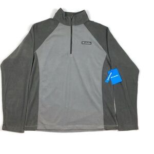 Columbia Men’s Life Pointe Half-Zip Fleece Pullover Jacket Medium RETAIL $45